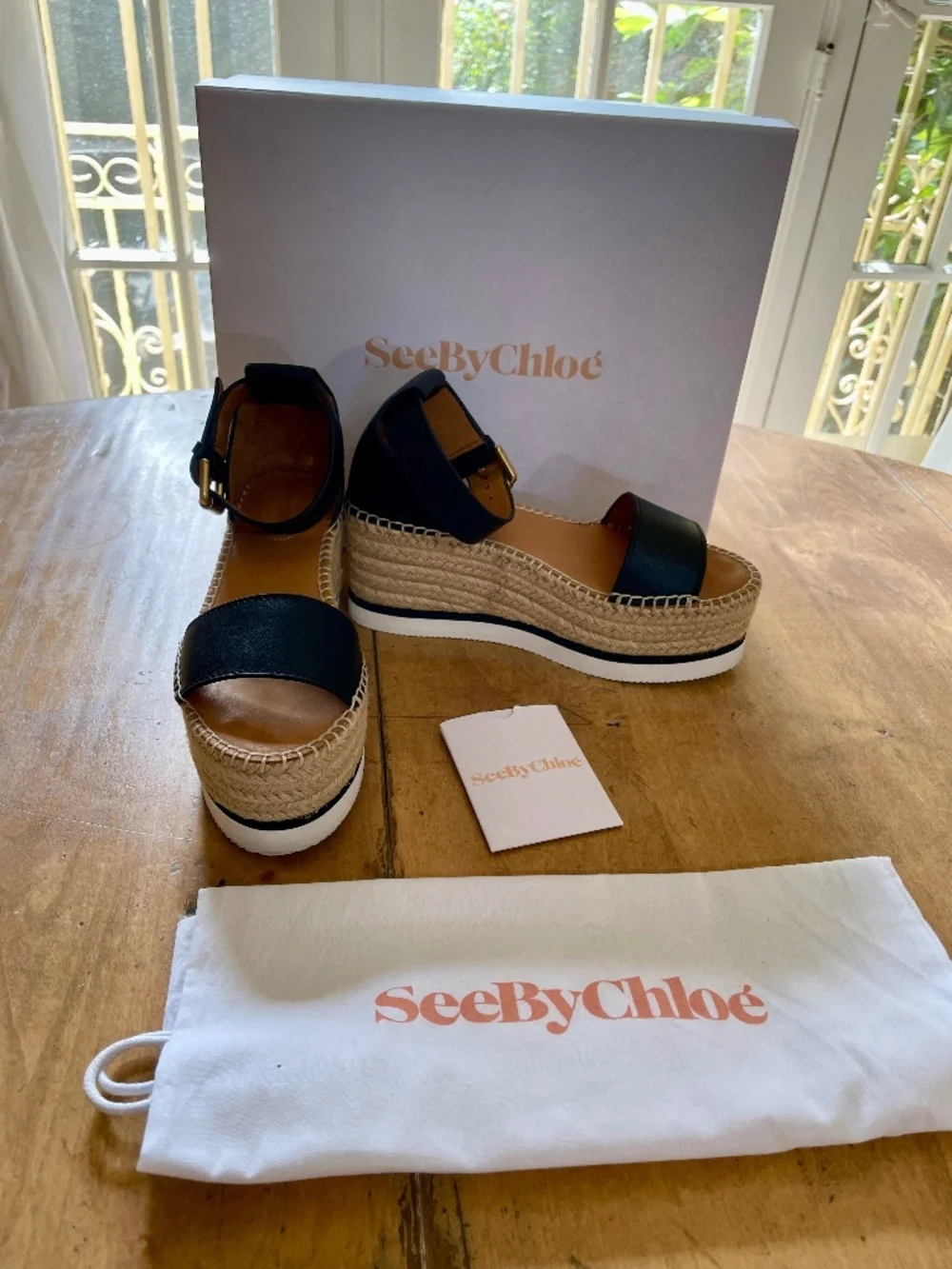 Chloe Glyn Espadrille Platform Sandal